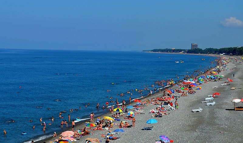 Plaża w Kobuleti